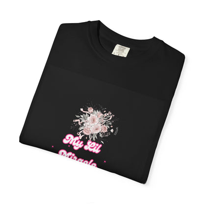 Dad-to-Be T-Shirt — Expecting Our Little Miracle (Down Syndrome Awareness)