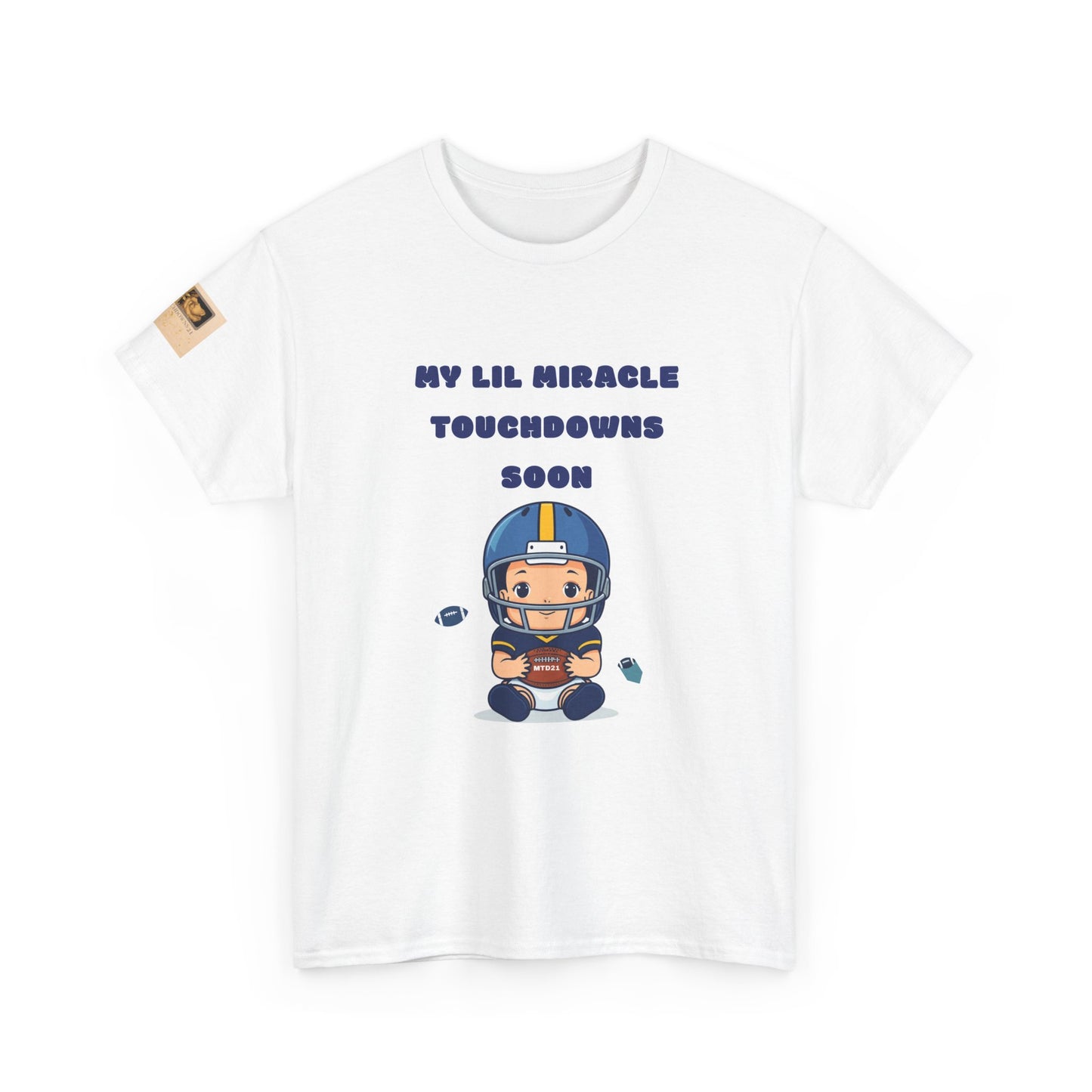 Dad-to-Be 'Lil Miracle' Tee — Expecting Son with Down Syndrome Announcement