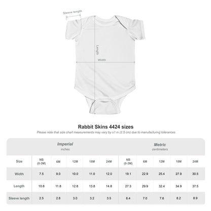 Down Syndrome Awareness Infant Bodysuit – “3 Pairs of Chromosomes” Dynamic DNA Onesie