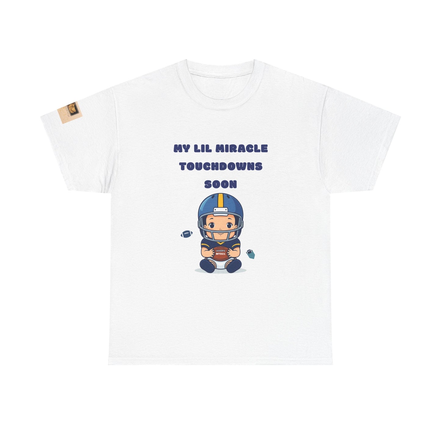 Dad-to-Be 'Lil Miracle' Tee — Expecting Son with Down Syndrome Announcement